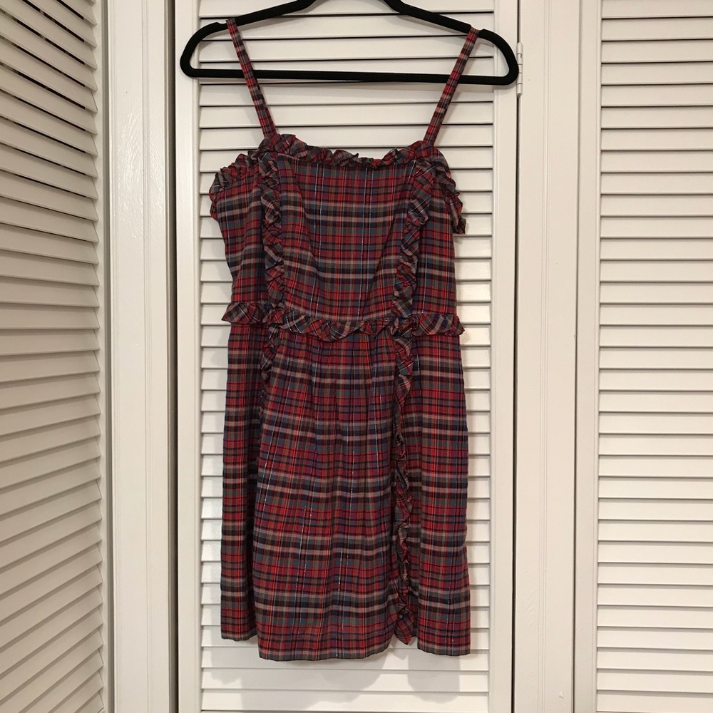 Marc by Marc Jacobs Plaid Mini Dress